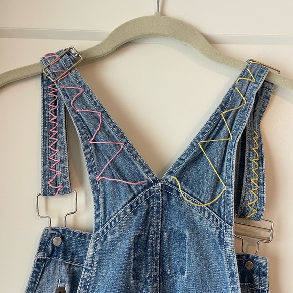 Embroidered Short Overalls - Picture 10 of 10